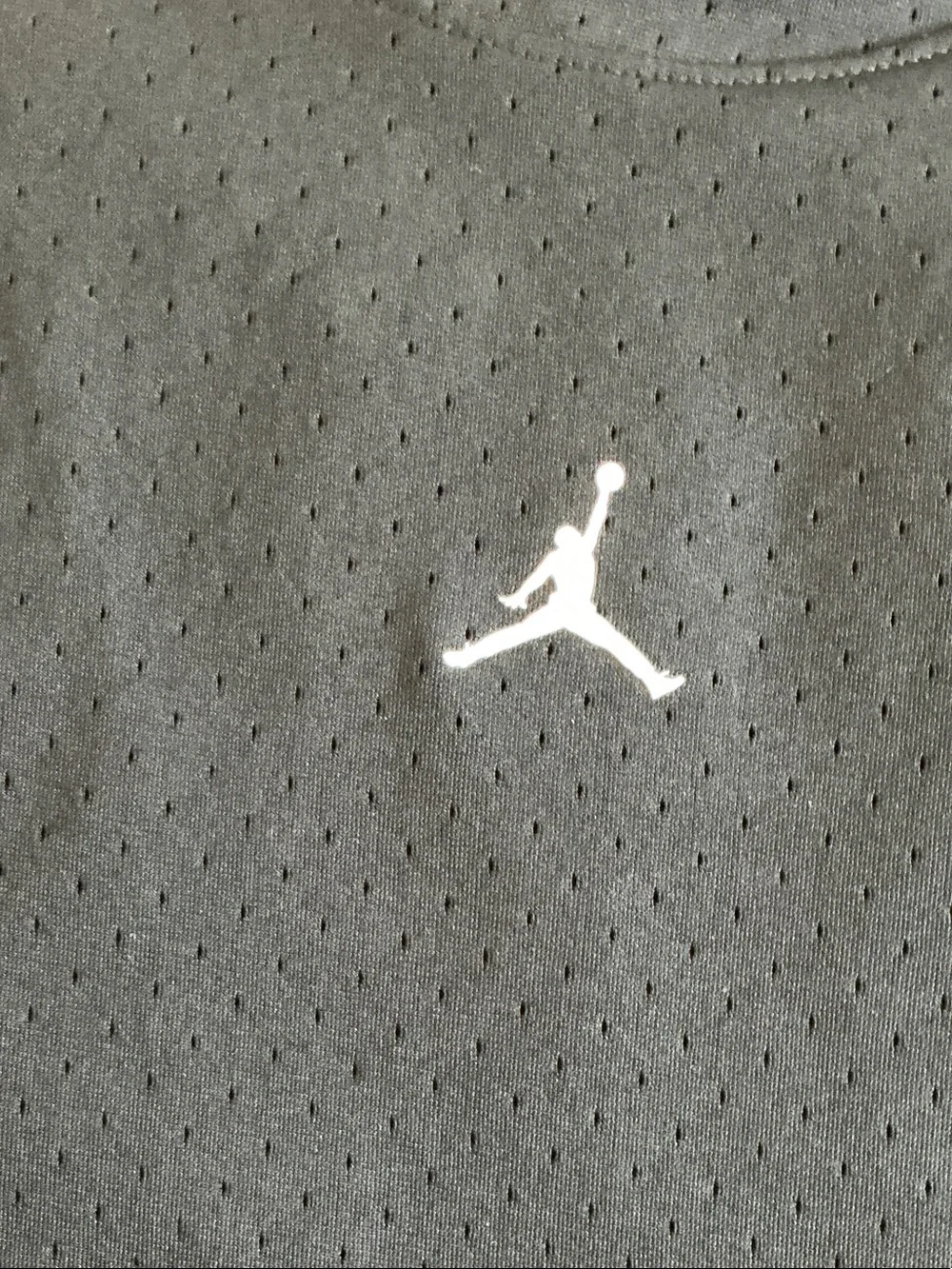 Jordan Black Tank Top with White Jumpman